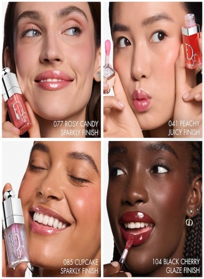 Dior Addict DIOR Lip Glow Oil Hydrating High-Shine Gloss 6ml | 087 Spicy Nourishing & Plumping Lip Oil - Image 4